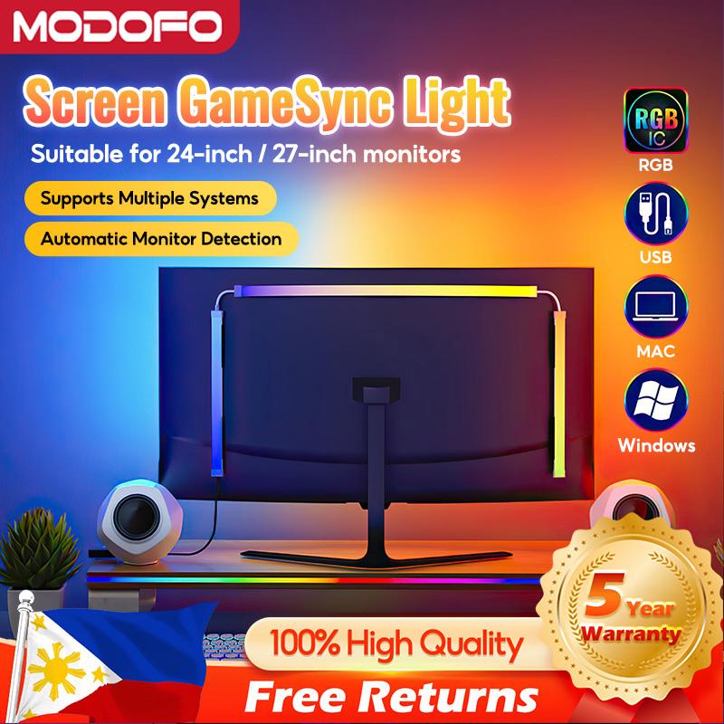 Computer Monitor Screen LED Strip Light Sync Backlight Music RGB Flexible Home Decorative Lamp